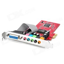 PCI Cards,Live Tech,Live Tech PCI 6 Channel Sound Card