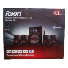 Computer Speakers,Foxin,Foxin FMS-4450 BTU 4.1CH Computer Multimedia Speaker